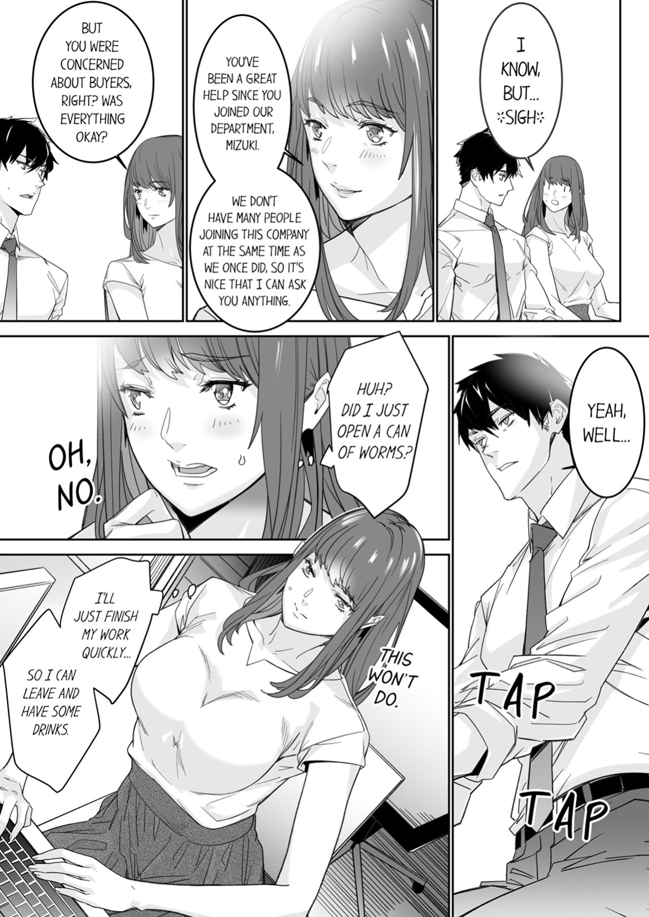 [OUMA] "Koitsu no SEX, Do-S Sugi...!" Shuuden Mae, Zetsurin Douki no Hageshime Piston 1 | Intense Sex with My Peerless Colleague Before the Last Train 1