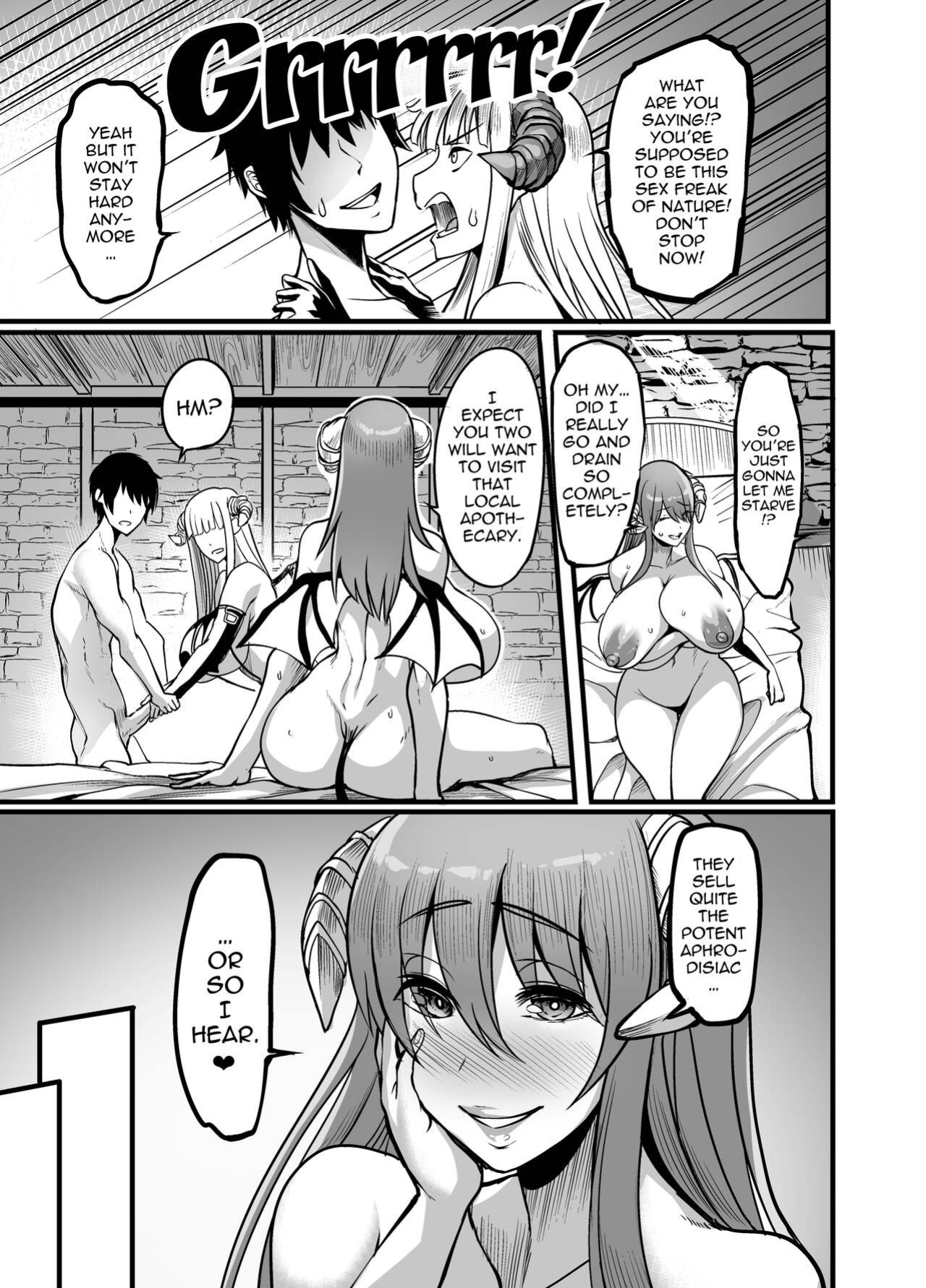 [Ikemen Teikoku (Remu)] Youkoso Succubus Machi e 3 ~Kedamono Gari no Seiryokuzai~ [hardcase8translates]