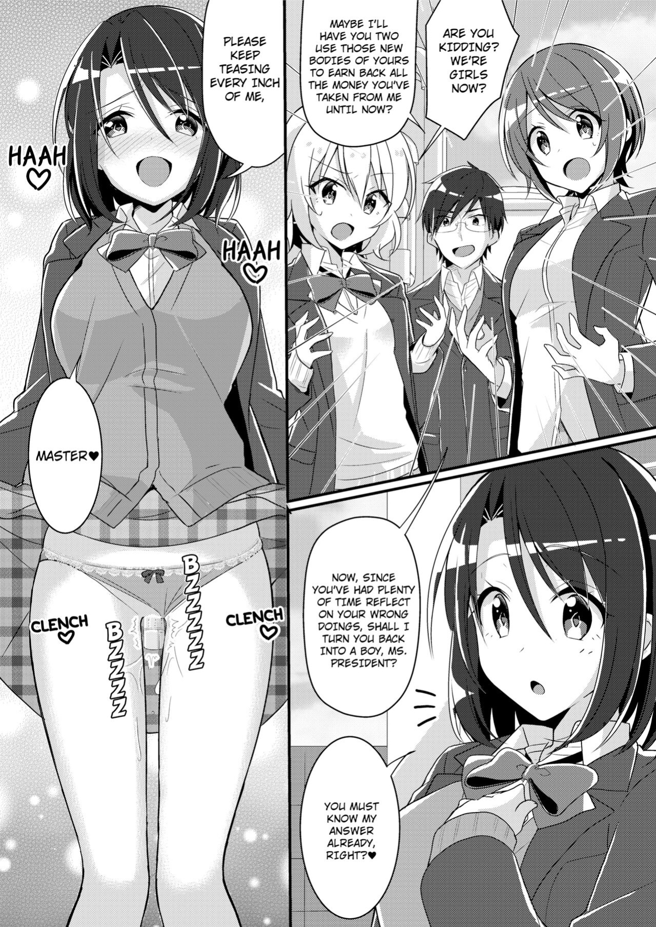 [TSF no F (NOMU)] Disciplining the Ill-Mannered Class President into a Masochistic Slut