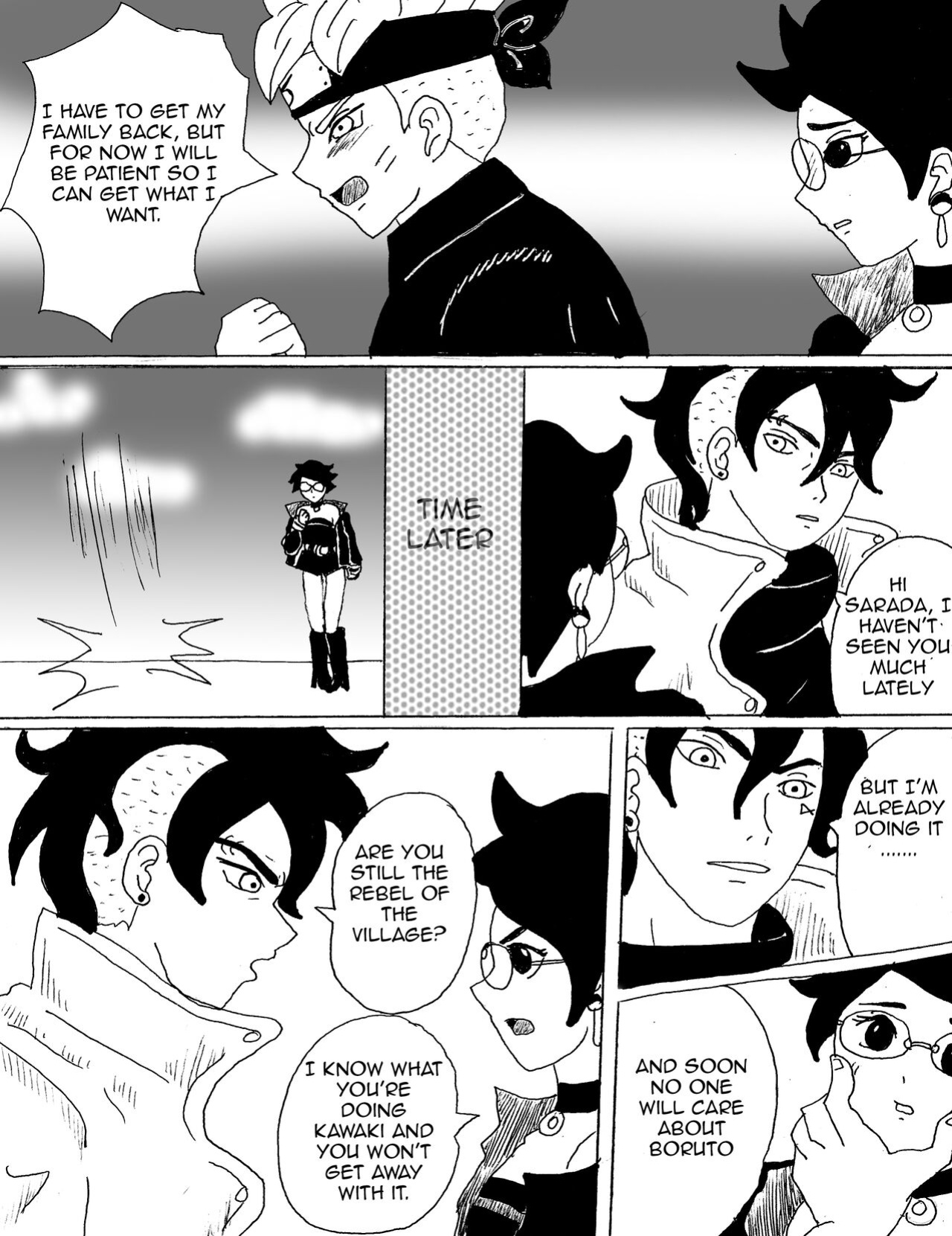 Himawari Uzumaki x Kawaki
