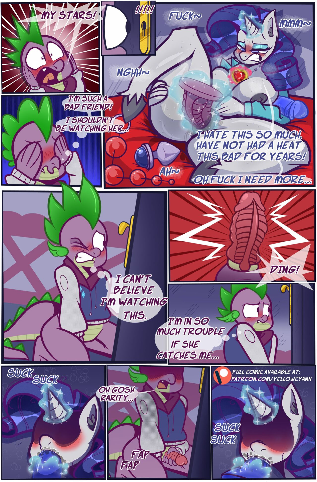 [YellowCyann] Rarity's Gift (My Little Pony: Friendship is Magic)