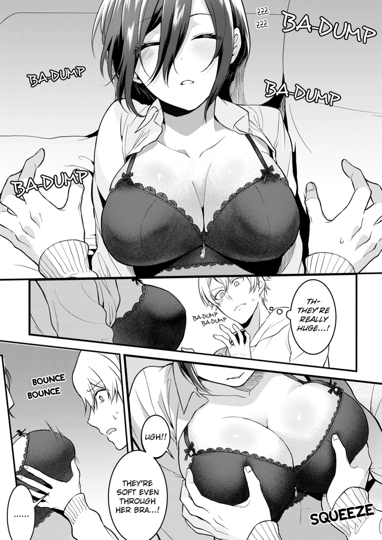 [Amadu Nami] Hageshii SEX de Motokare o Wasuresasete ~ Yotta Furi shite Izanau Ane 1 | Make Me Forget My Ex-Boyfriend With Rough Sex - My Cousin Fakes Drunkenness to Entice Me 1