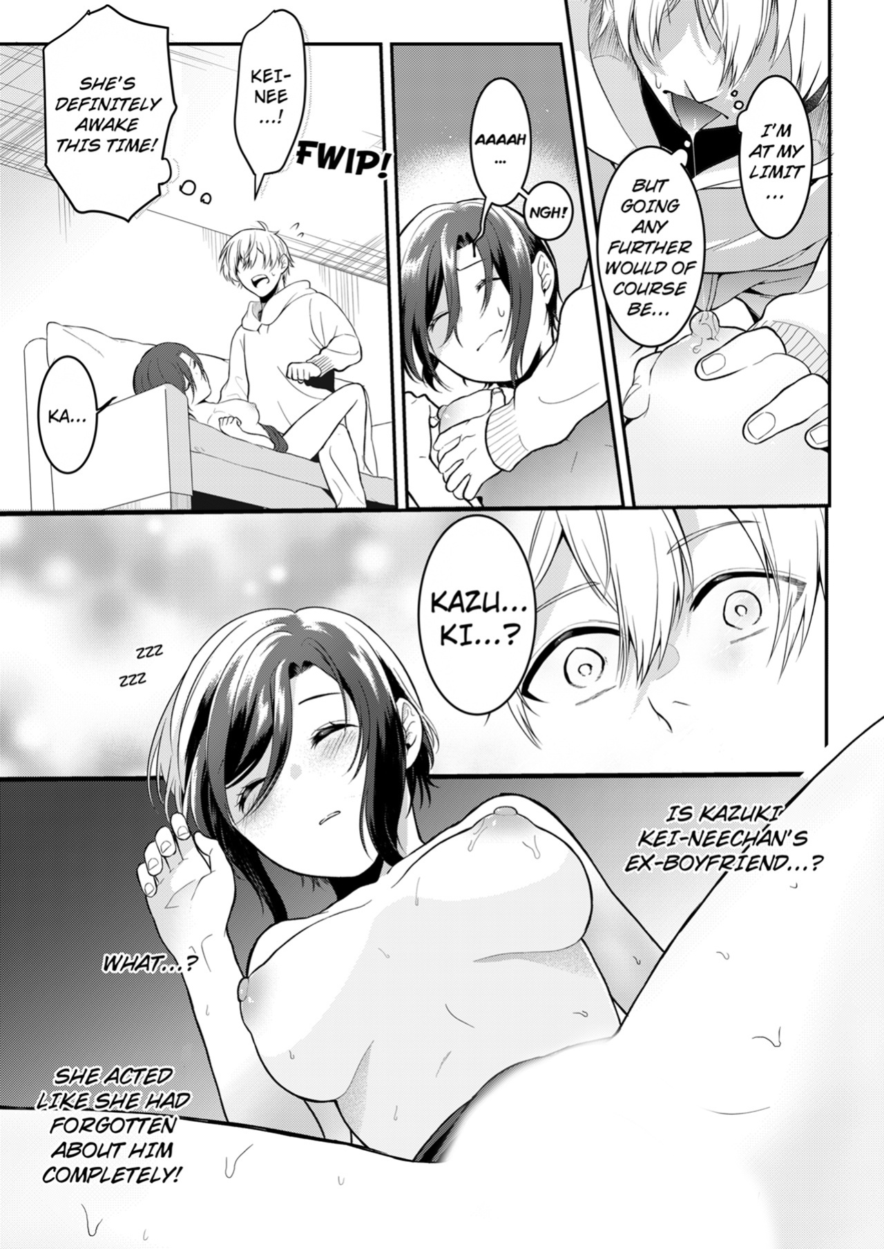 [Amadu Nami] Hageshii SEX de Motokare o Wasuresasete ~ Yotta Furi shite Izanau Ane 1 | Make Me Forget My Ex-Boyfriend With Rough Sex - My Cousin Fakes Drunkenness to Entice Me 1