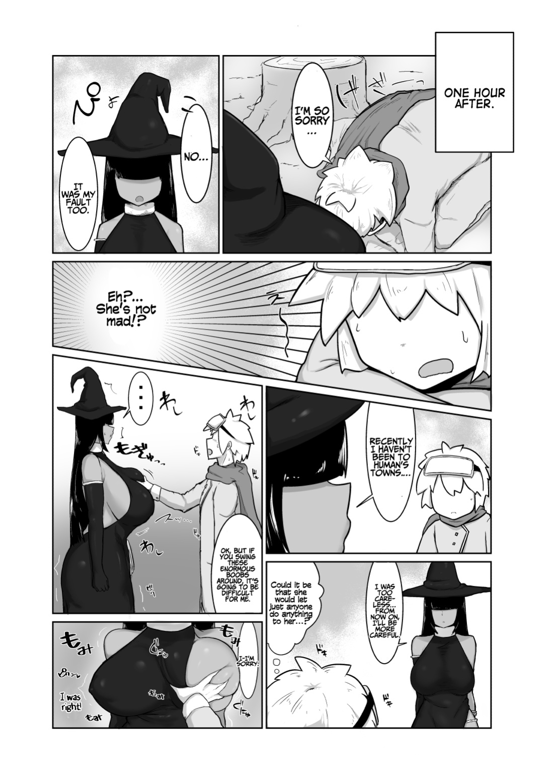 [Initiative (Fujoujoshi)] Party ni Yatotta Mahoutsukai ni Musekinin Tanetsuke Suru Hanashi | The Story of Mating Irresponsibly with a Witch Hired for the Party [Coffedrug]
