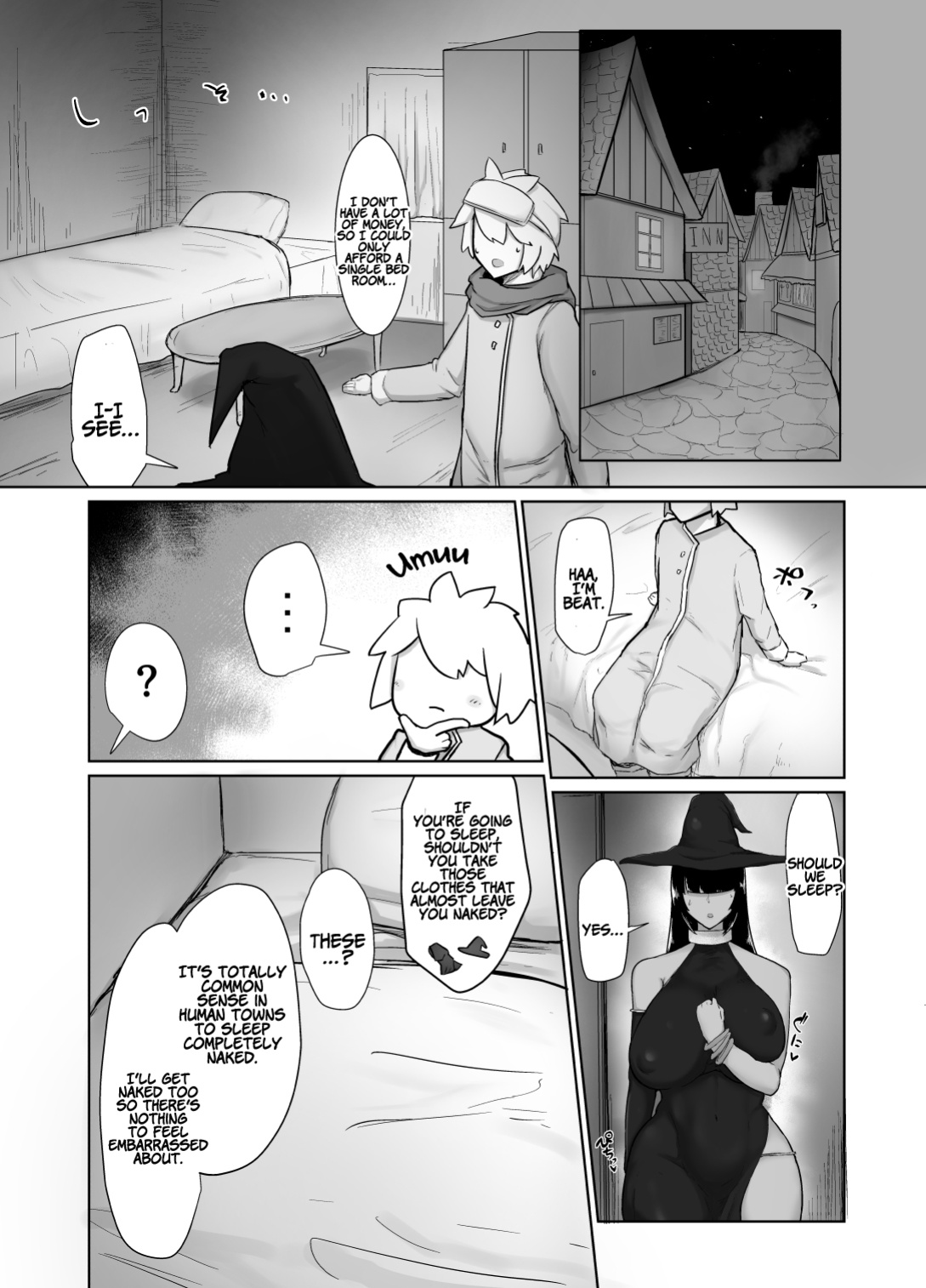 [Initiative (Fujoujoshi)] Party ni Yatotta Mahoutsukai ni Musekinin Tanetsuke Suru Hanashi | The Story of Mating Irresponsibly with a Witch Hired for the Party [Coffedrug]