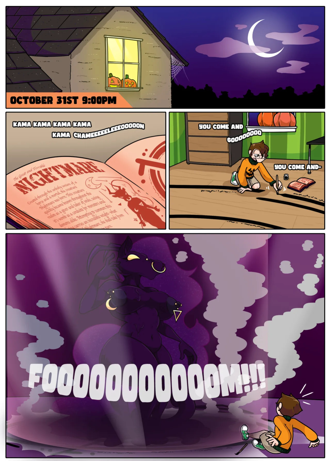 [TinyDevilHorns] Another One of those Comics Where they Fuck a Demon