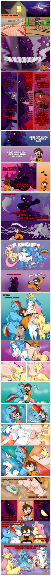 [TinyDevilHorns] Another One of those Comics Where they Fuck a Demon