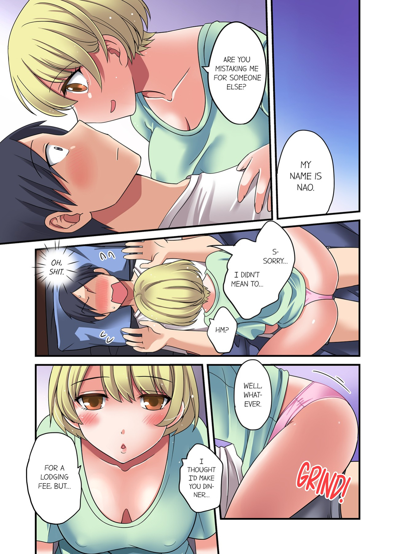 [Megi] Iede-chū no Honki no Bishonure SEX ~ Kondōmu ga Nakunaru made Amayadori Dekiru 1 | Having Sex with Him While Running Away From Home and Drenched - Can I Take Shelter Until You Run Out of Condoms? 1