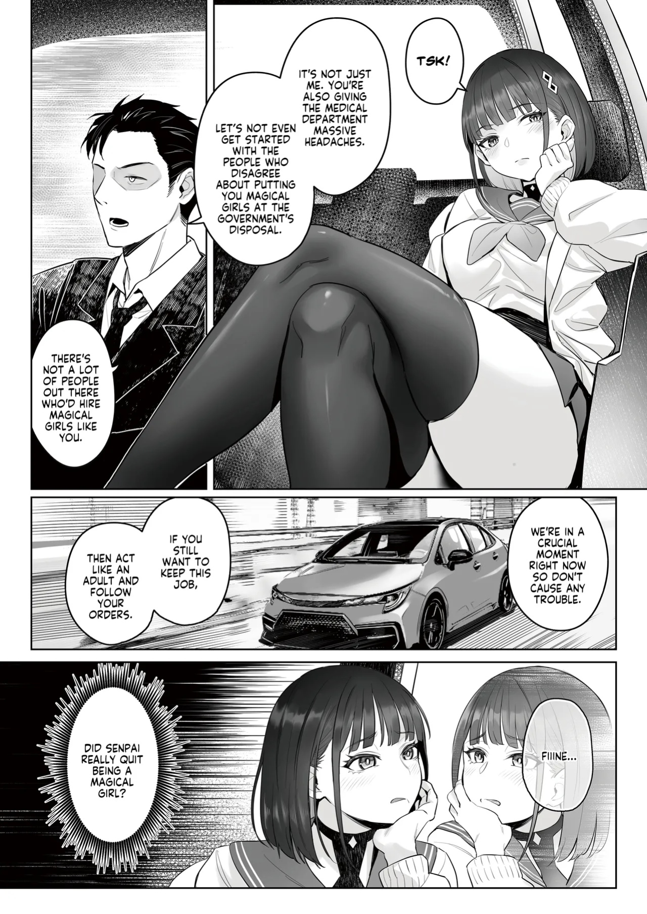 [COMEX (Zhen Lu)] Moto Mahou Shoujo no Shigoto Hanashi Ao | The Former Magical Girl Blue's Work [flowerswamp]