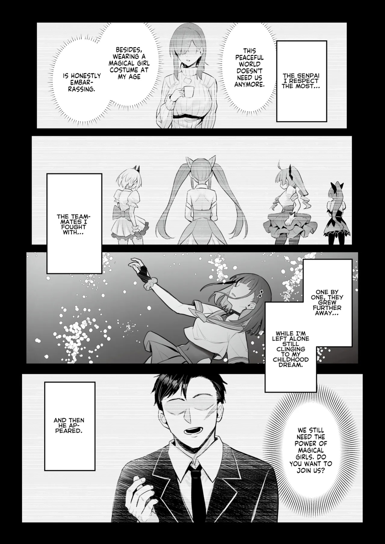[COMEX (Zhen Lu)] Moto Mahou Shoujo no Shigoto Hanashi Ao | The Former Magical Girl Blue's Work [flowerswamp]