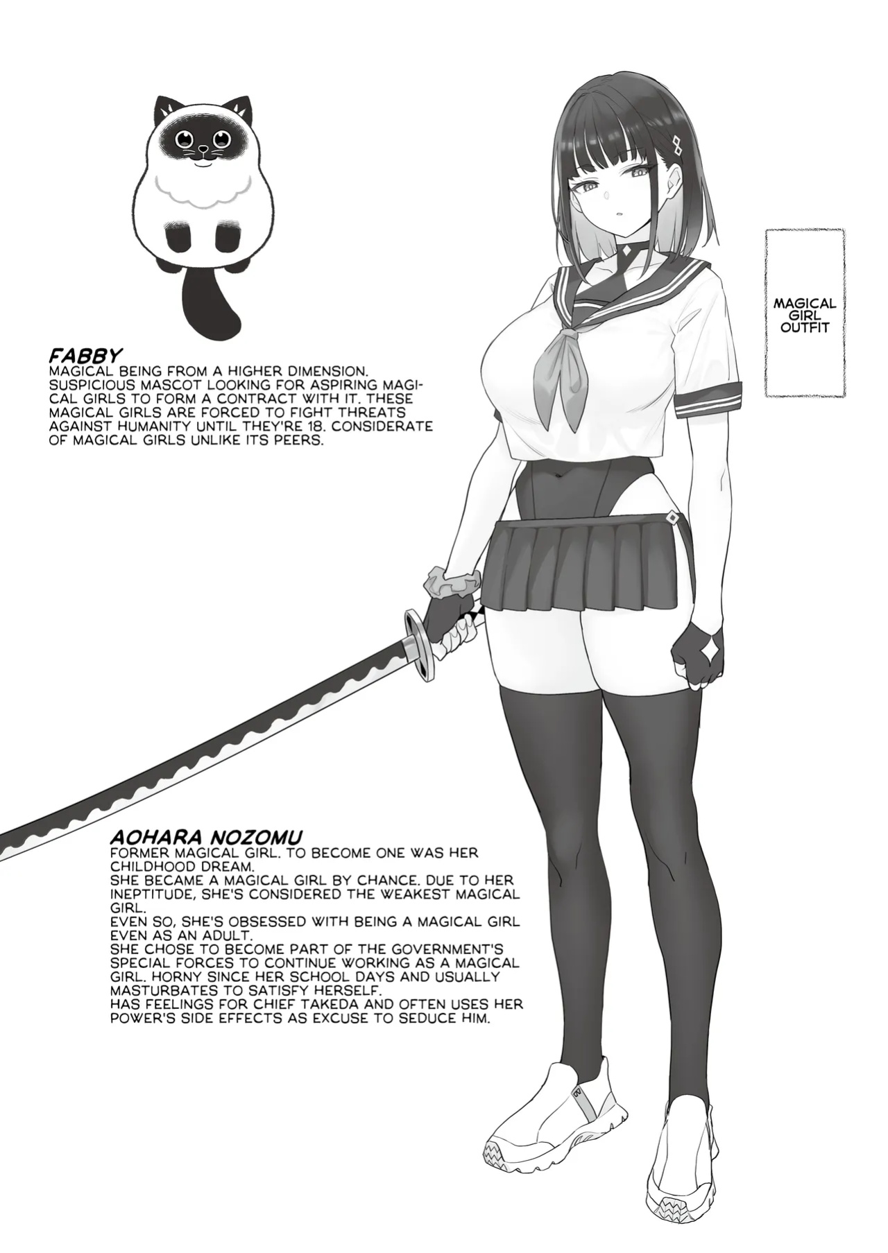 [COMEX (Zhen Lu)] Moto Mahou Shoujo no Shigoto Hanashi Ao | The Former Magical Girl Blue's Work [flowerswamp]