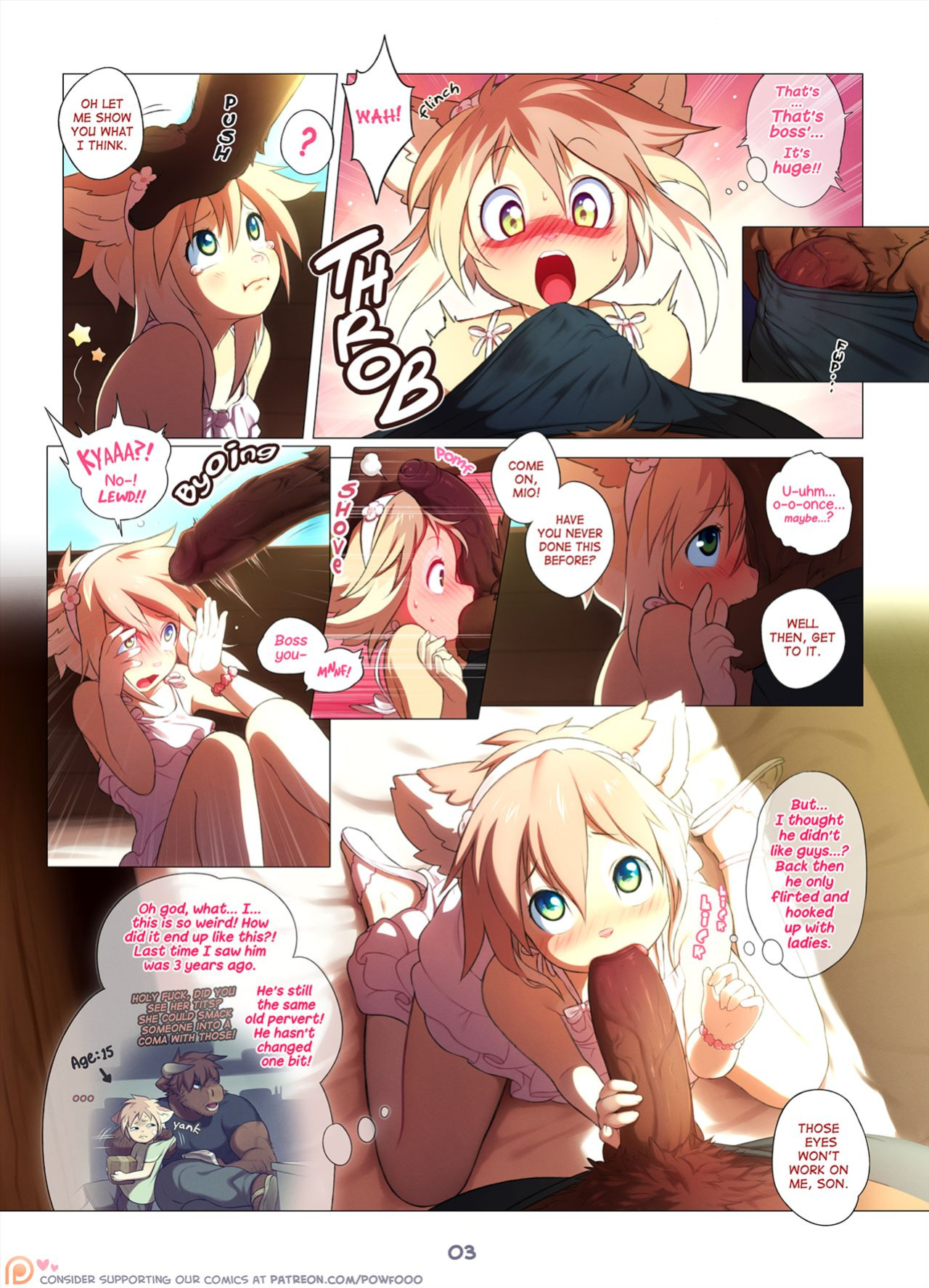 [Chinpo & Powfoo] Crossbusted + Boss & Mio
