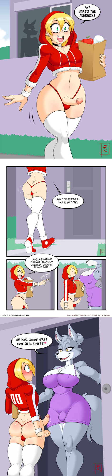 [Blunt-Katana] Redhood's Delivery Service
