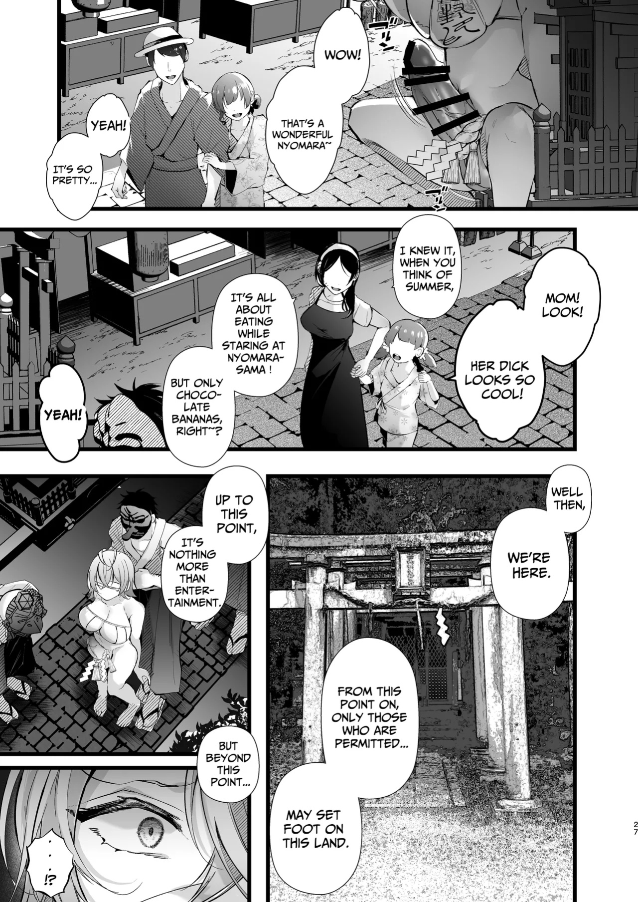 [FZ: (Fujisaki Fujiko)] Tsuiseki Fire Futanari chinpo Inshuumura ~Wakaki Okaruto Raitaa wa Futa Chinpo no Kairaku ni Oboreru~ [GGY Translations]