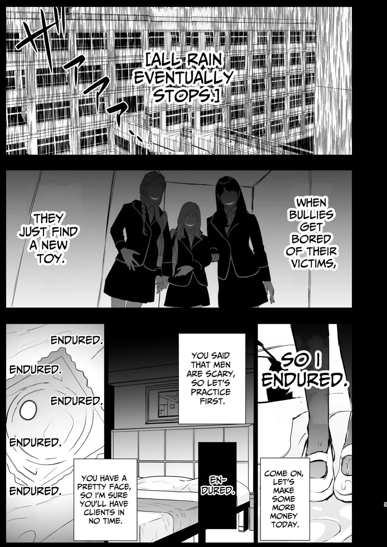 [Harumachi Tsurara (Nayoi)] Shiawase no Amayadori | A Shelter Of Happiness [Daichi Chantal]