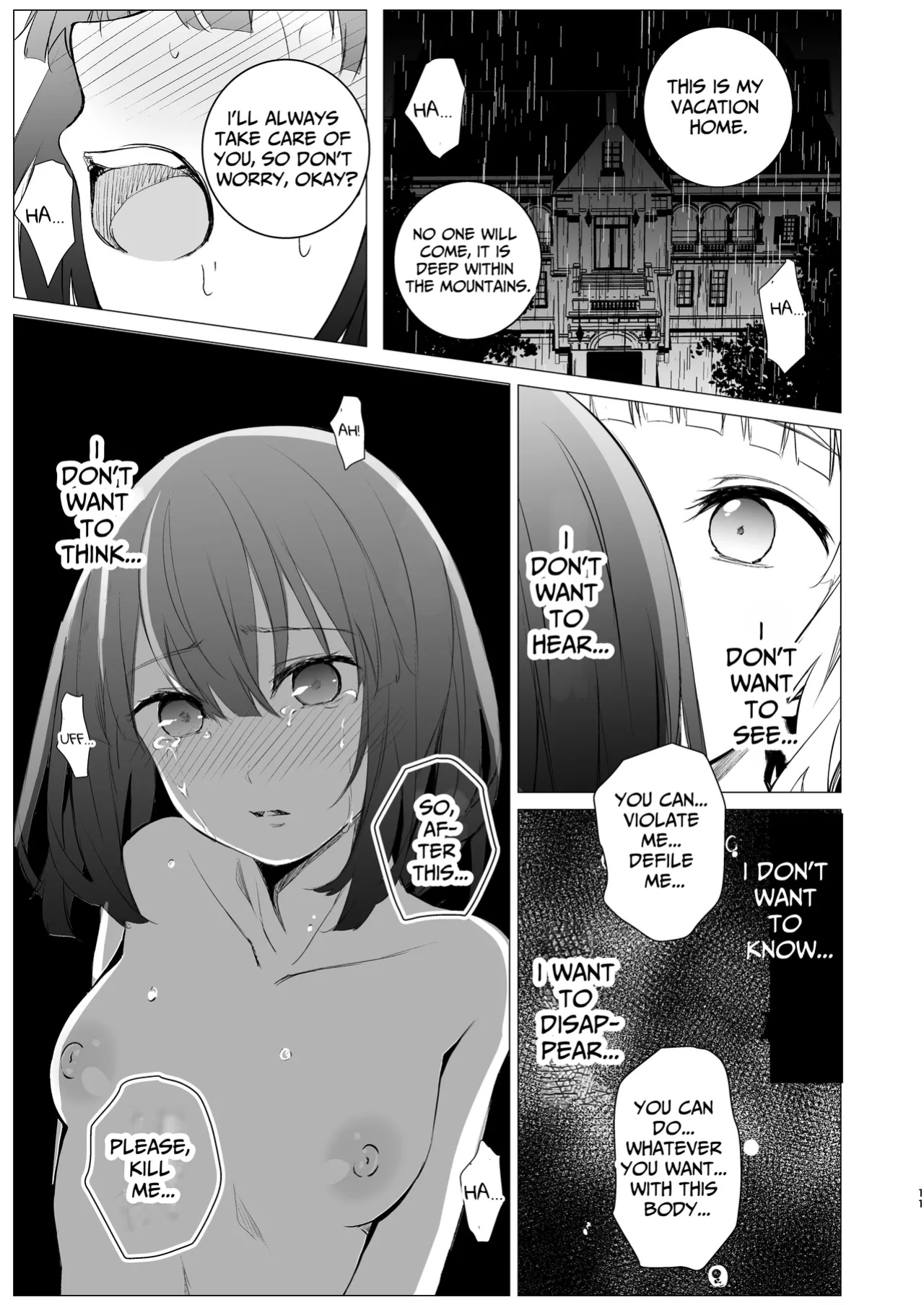 [Harumachi Tsurara (Nayoi)] Shiawase no Amayadori | A Shelter Of Happiness [Daichi Chantal]