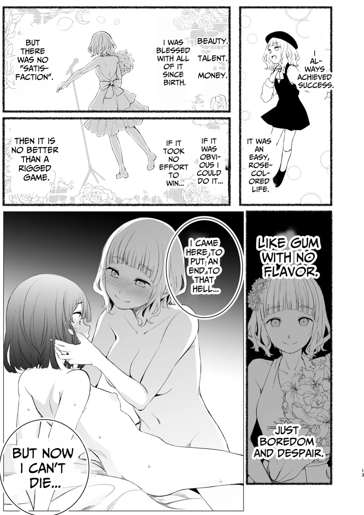 [Harumachi Tsurara (Nayoi)] Shiawase no Amayadori | A Shelter Of Happiness [Daichi Chantal]