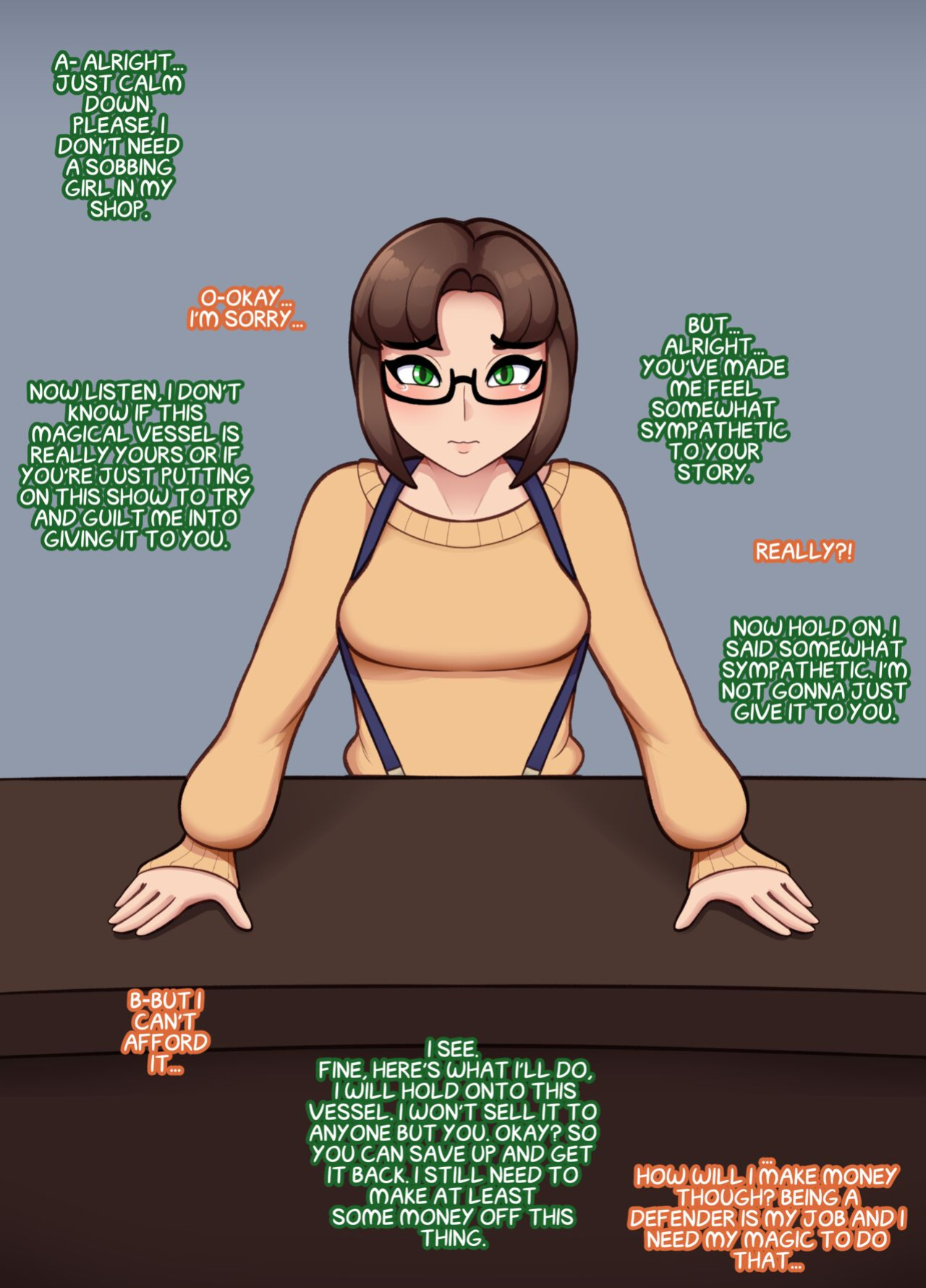 Pawnshop Peril, Corruption of a Sorceress