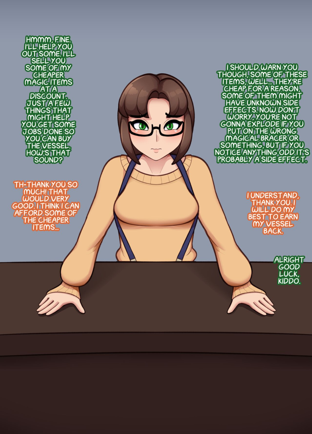 Pawnshop Peril, Corruption of a Sorceress