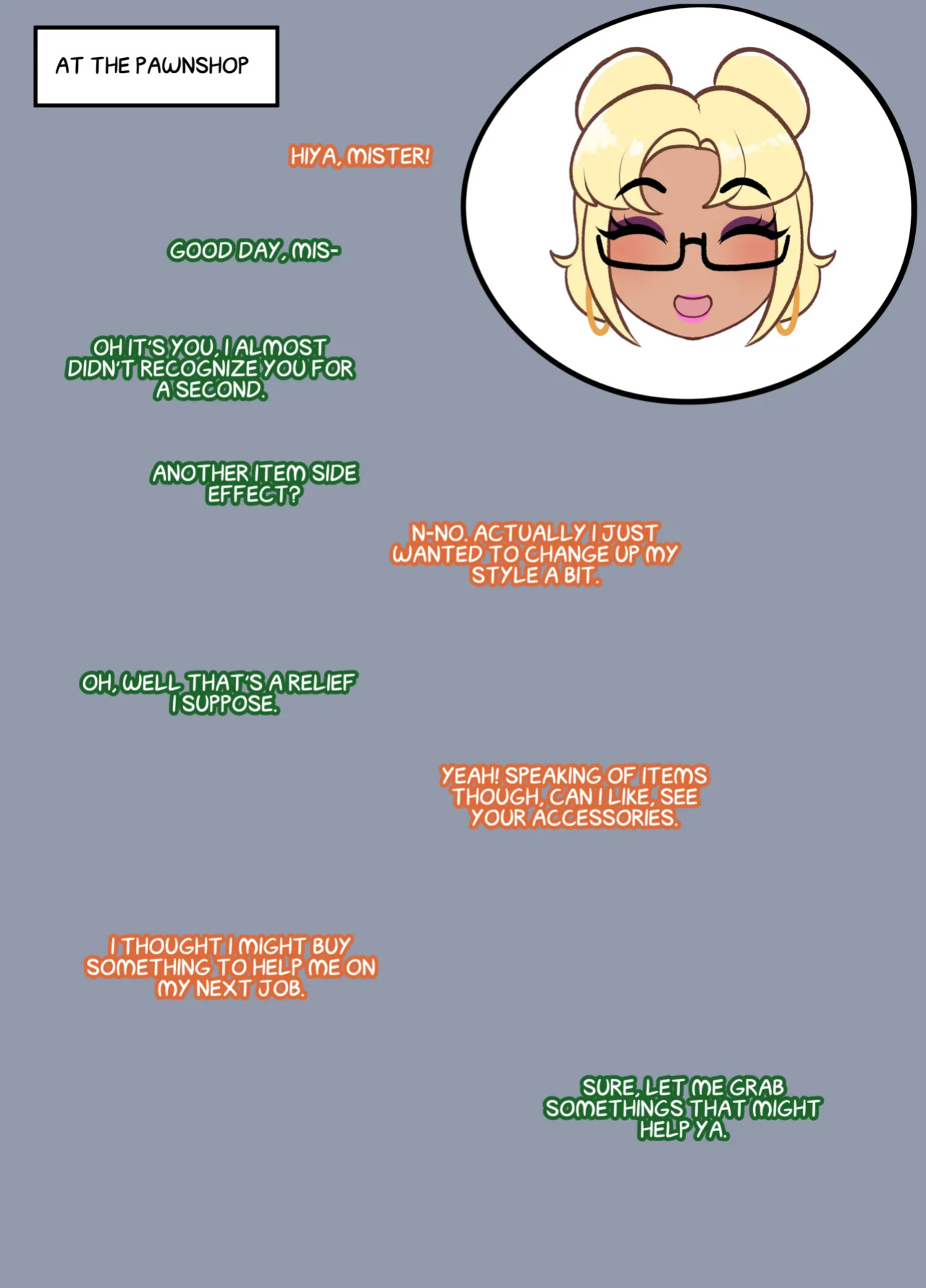 Pawnshop Peril, Corruption of a Sorceress