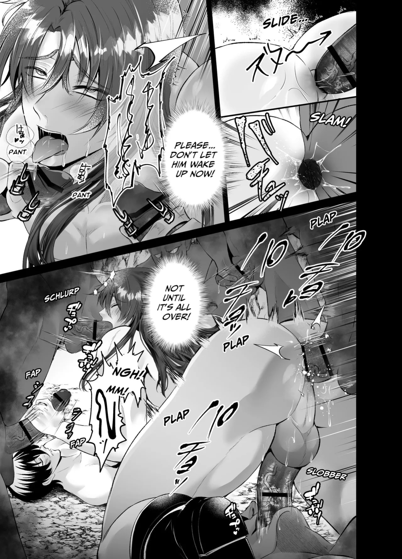 [West kiosk (Souichi Keishi)] Ravished and Corrupted by Monsters in a Magic Love Spring ~Wizard's Defeat~