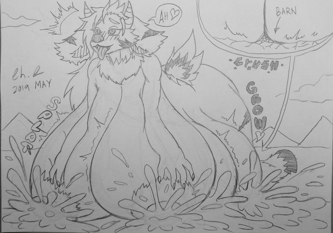 [Ecchilan93] Ursidia's Milky Burden: Breast Ending