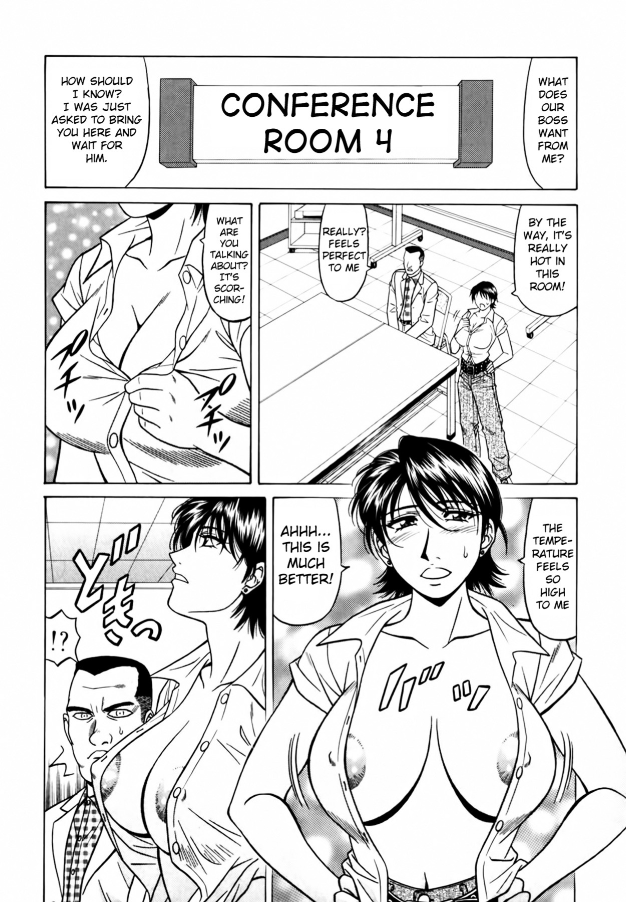 [Ozaki Akira] Caster Natsume Reiko no Yuuwaku Vol. 4 Ch.1-4
