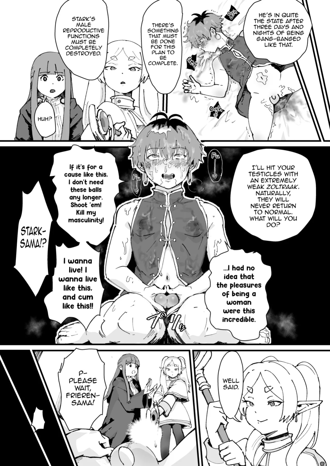 [Goma Brothers (Gomabura)] Tama-traak ~Otoko o Korosu Mahou~ (Sousou no Frieren) [mysterymeat3]