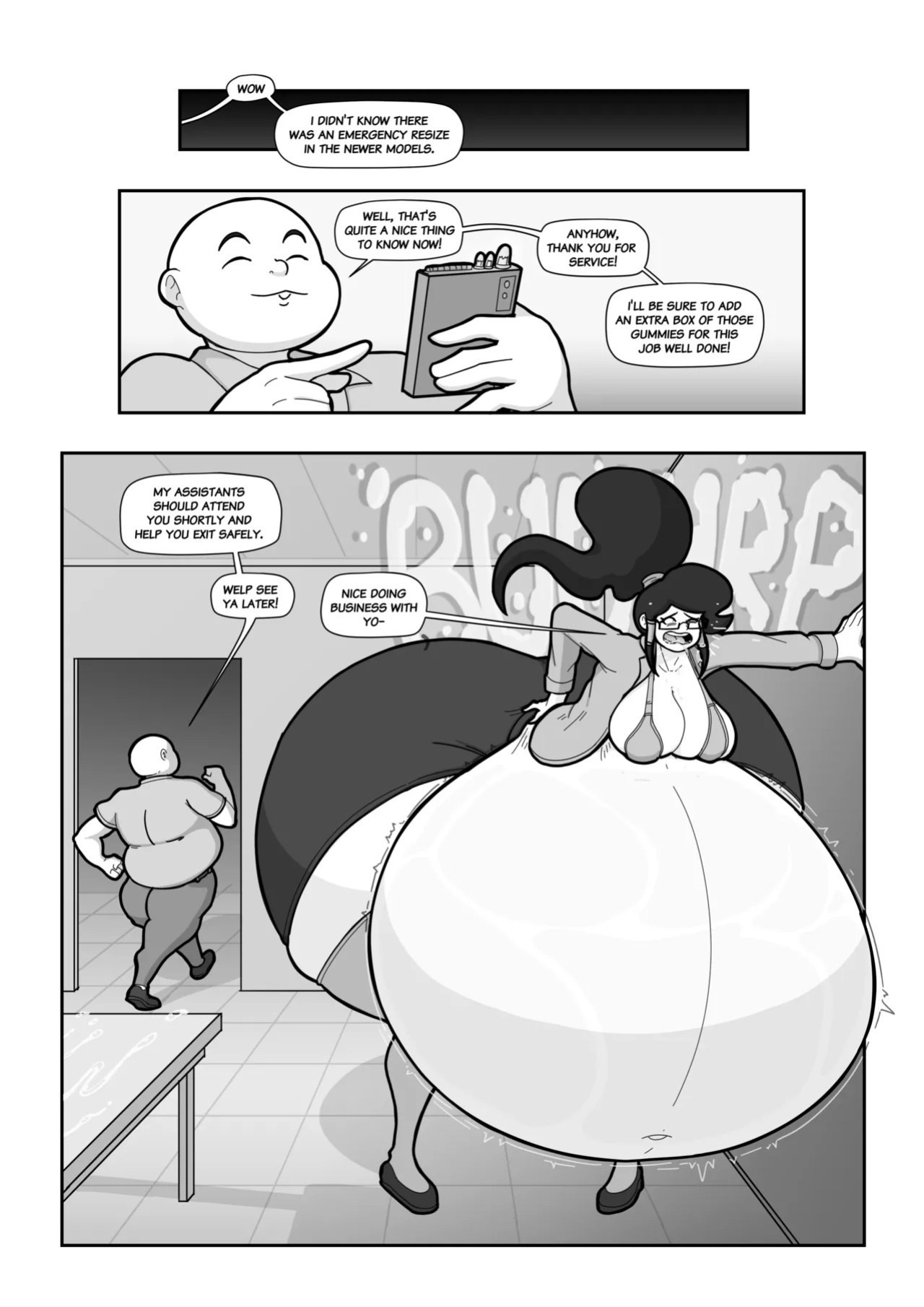 [Lucy Fuchs] Short Changed for Big Cheeks (Complete)