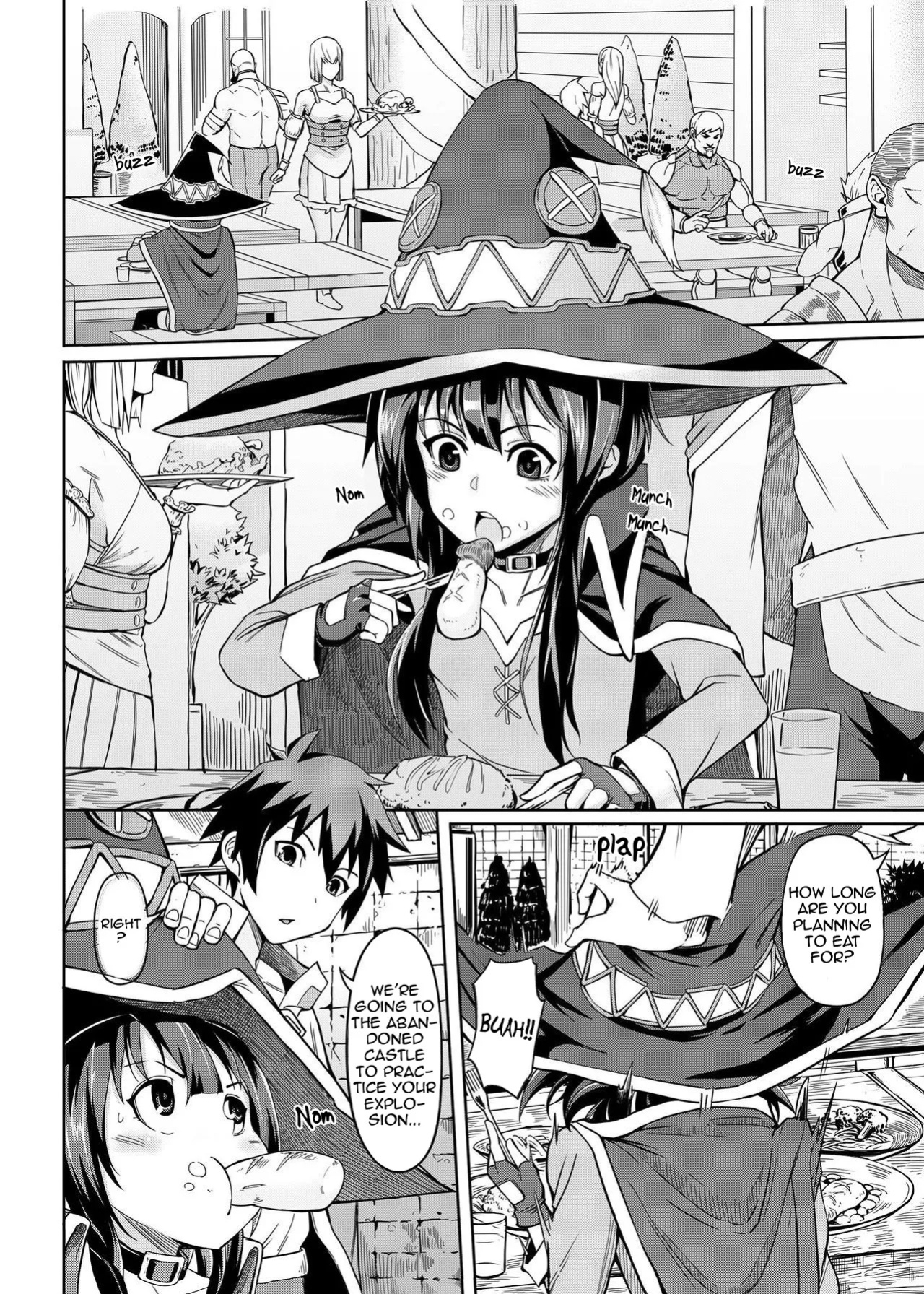(FF28) [Bad Mushrooms (Chicke III, 4why)] Crimson Demon Explosion Dream | Kouma Bakuretsu Yume (Kono Subarashii Sekai ni Syukufuku o!) [EHCOVE]