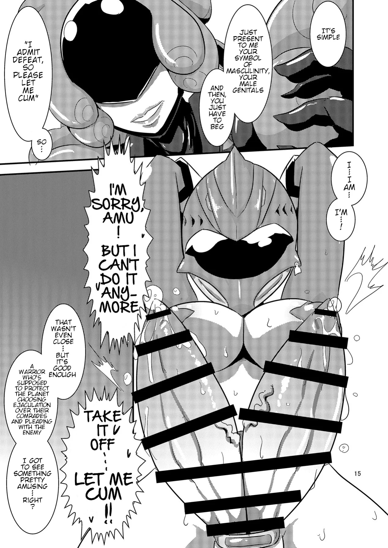 [Mugen Mountain (Buster)] Doubutsu Sentai Heroine Futanari Kaizou Kairaku Ochi Game (Doubotsu Sentai Zyuohger)