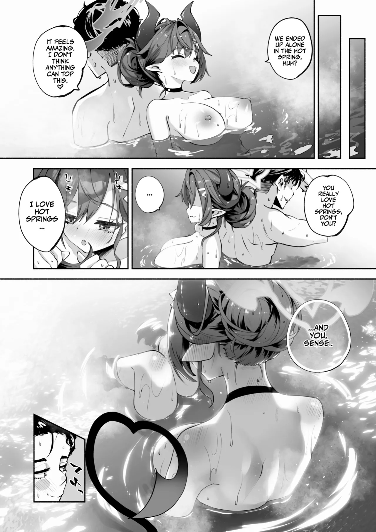 [Hatogoya (Hatoharu)] Megu to Iikoto Ikenaikoto | Doing the Hanky-Panky with Megu! (Blue Archive) [Team Rabu2 & Satansoft]