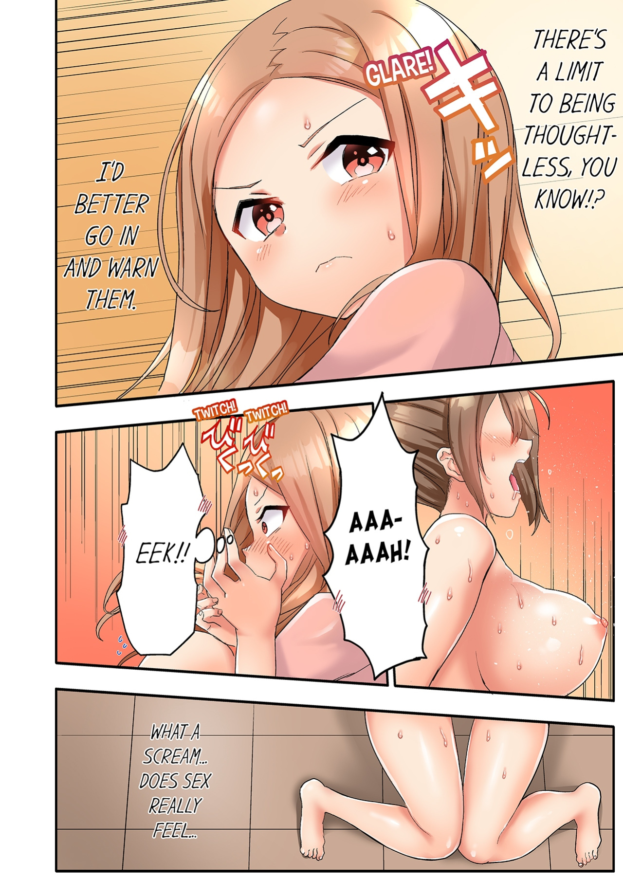 [Kazutaro] Hitozuma Volley-bu no Asedaku SEX ~Shower Abinagara Mitchaku Shichau? 1-4 | Married Women's Volleyball Club Sweaty Sex - We're Being Glued Together While Taking A Shower? 1-4