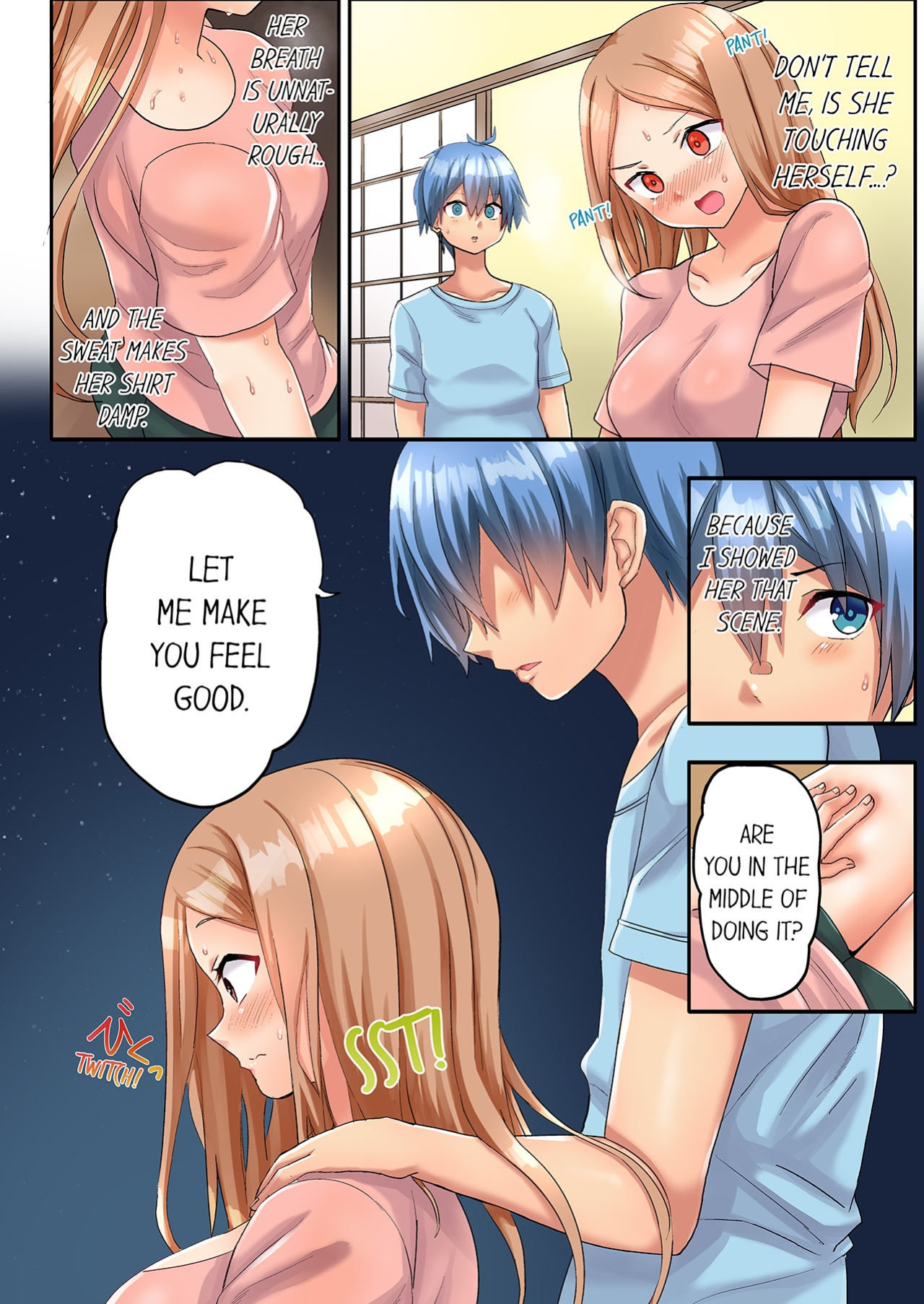 [Kazutaro] Hitozuma Volley-bu no Asedaku SEX ~Shower Abinagara Mitchaku Shichau? 1-4 | Married Women's Volleyball Club Sweaty Sex - We're Being Glued Together While Taking A Shower? 1-4