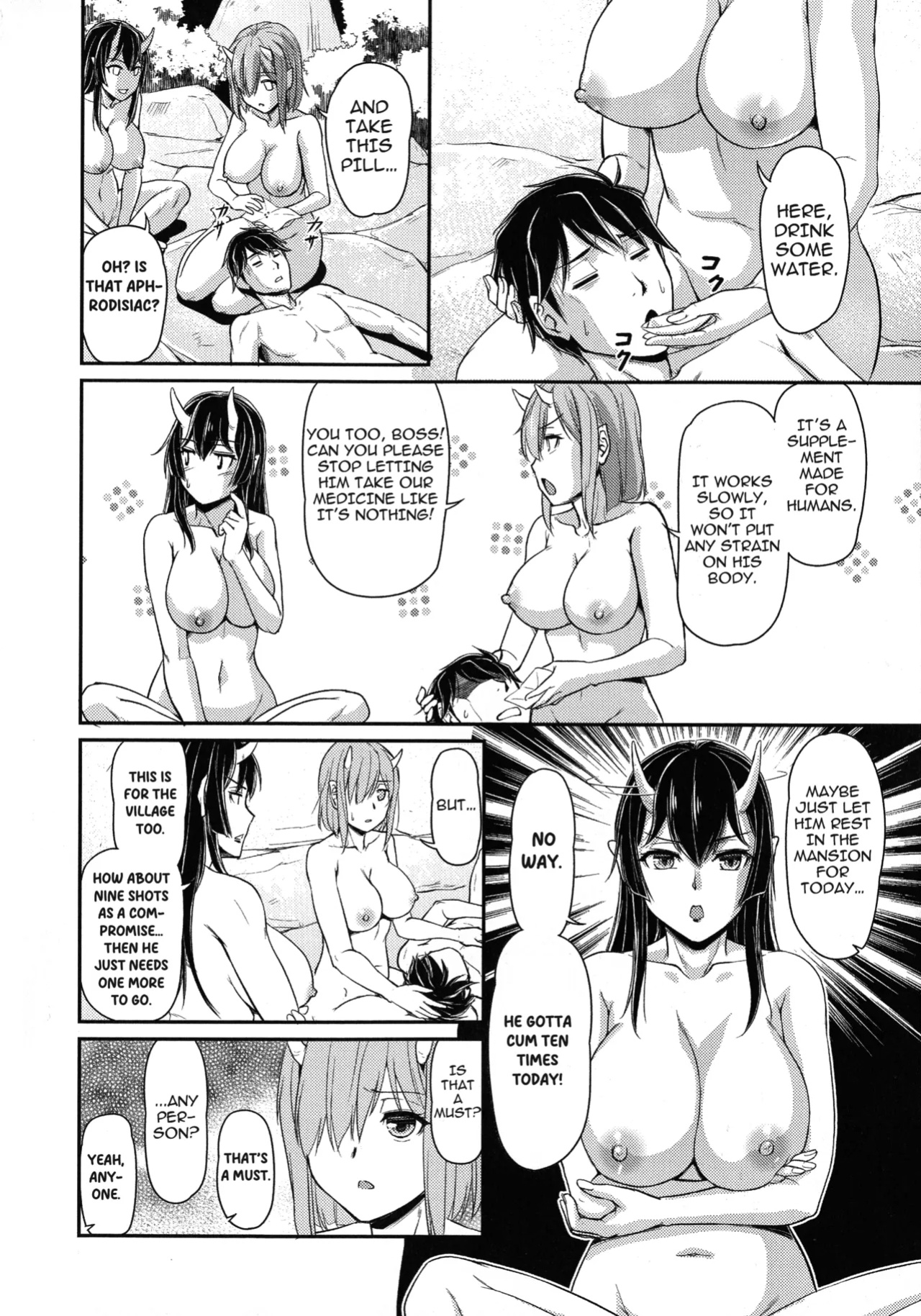 [Urase Shioji] Oni Harame Kijo Mura ni Mayoikonda Otoko no Hanashi Ch. 5