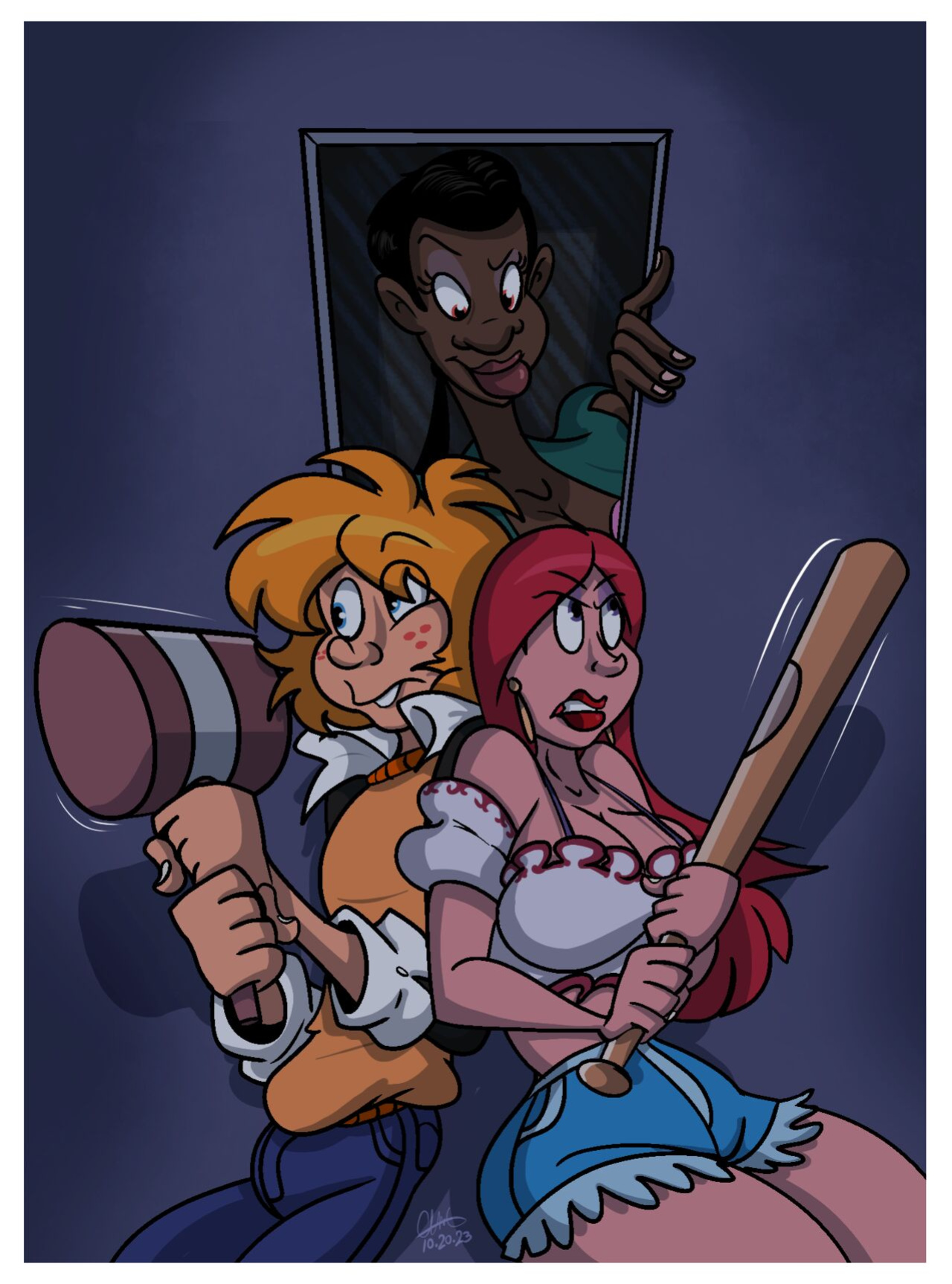 [GearGades] Johnny and Marshie - A House of Boobs