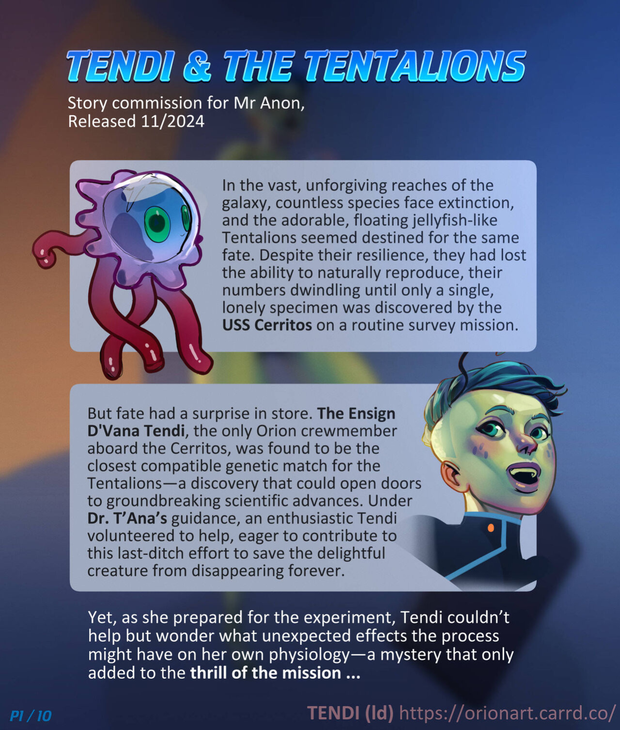 [ORIONART] Tendi and the Tentalions