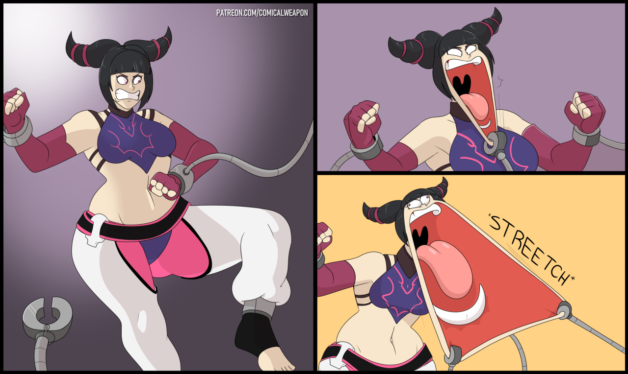 [ComicalWeapon] Juri's Iron Diet