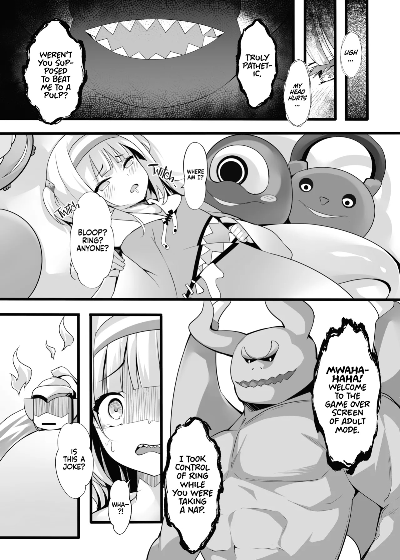 [Mukousharan (Chiyami)] Lets Sweat (Gawr Gura, Ring Fit Adventure)