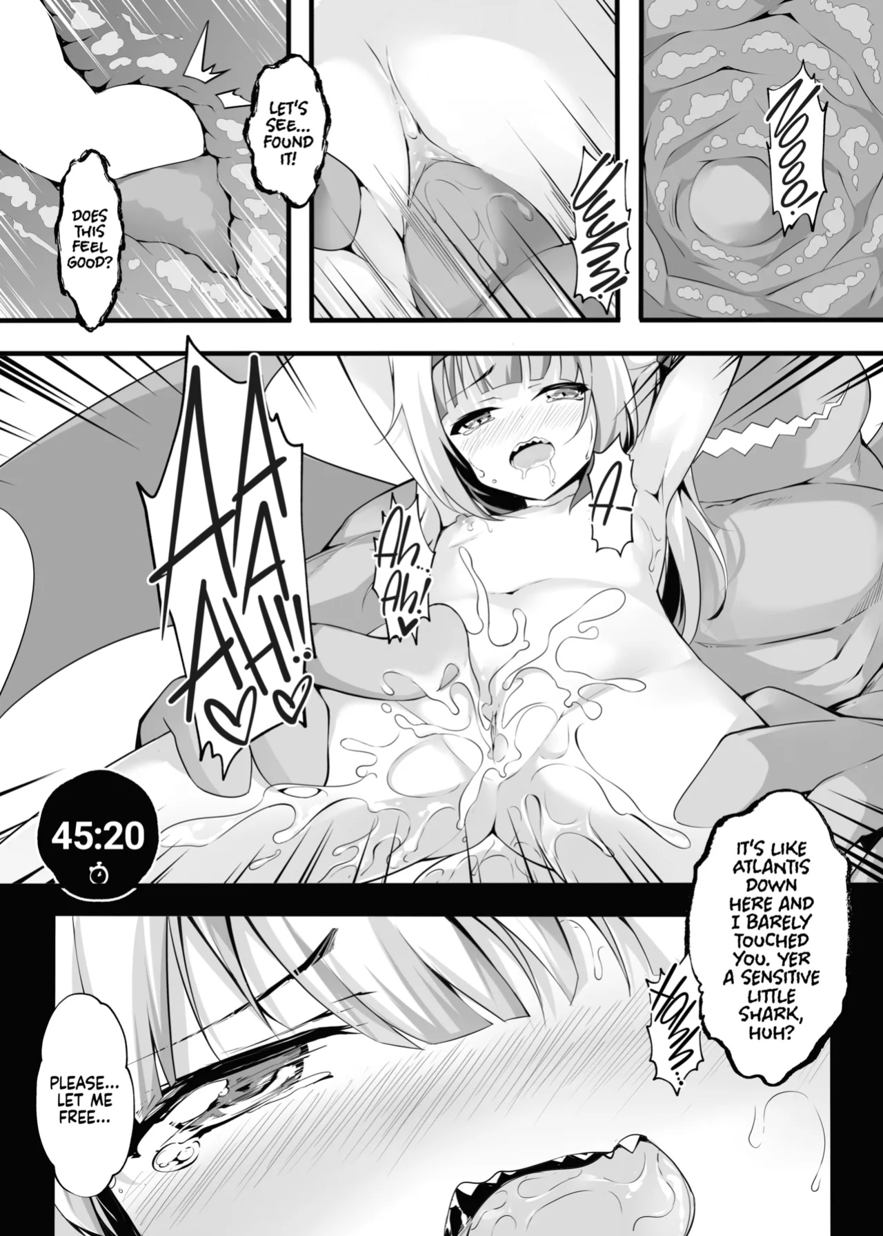 [Mukousharan (Chiyami)] Lets Sweat (Gawr Gura, Ring Fit Adventure)