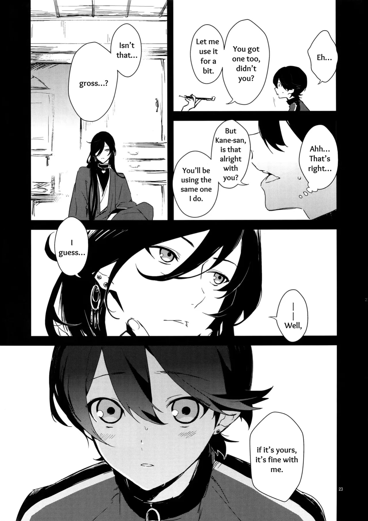 [MERYx3 (Numeri)] Sairoku | Reprint (Touken Ranbu) [mayabird]
