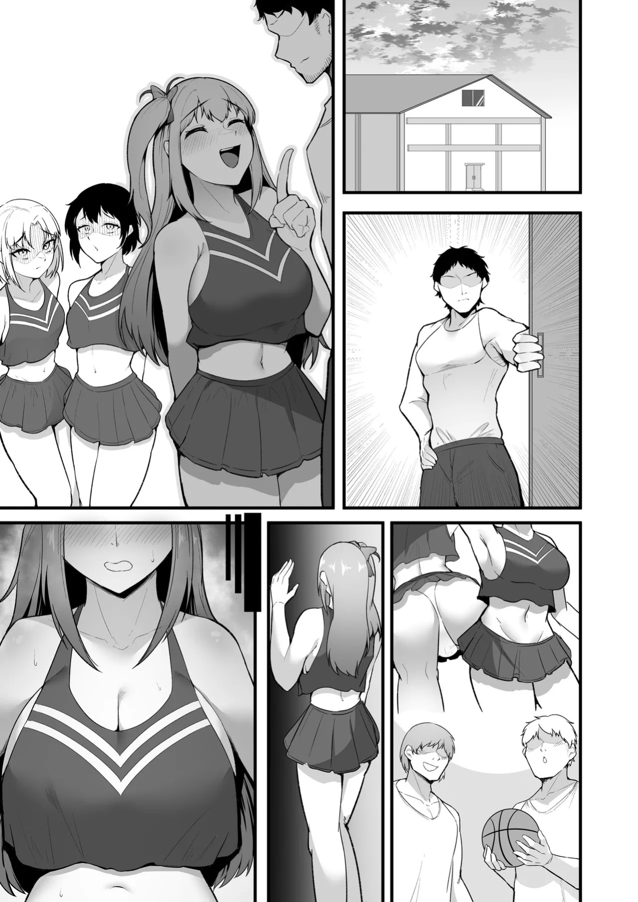 [Seika Kairaku Shoten (Eltoria, Enryuu)] Cheergirl-bu Idol Saiin Choukyou - She can dance the best of all the cheerleaders.
