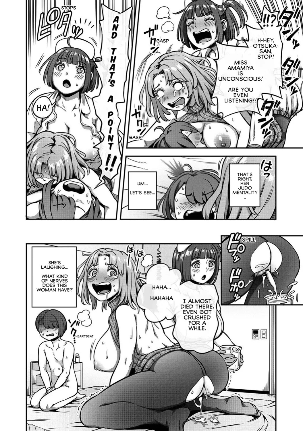 Sakusei Byoutou ~Seikaku Saiaku no Nurse shika Inai Byouin de Shasei Kanri Seikatsu~ Ch. 8 Kouhen | Life in a Hospital With Only the Worst Nurses! Ch. 8 (COMIC Ananga Ranga Vol. 112)