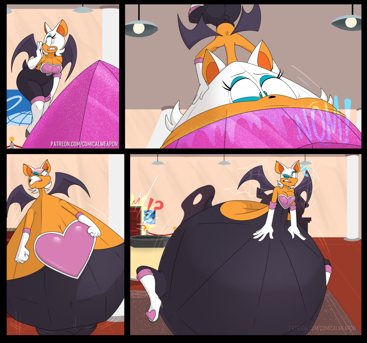 [ComicalWeapon] Escaping with the Goods - Rouge