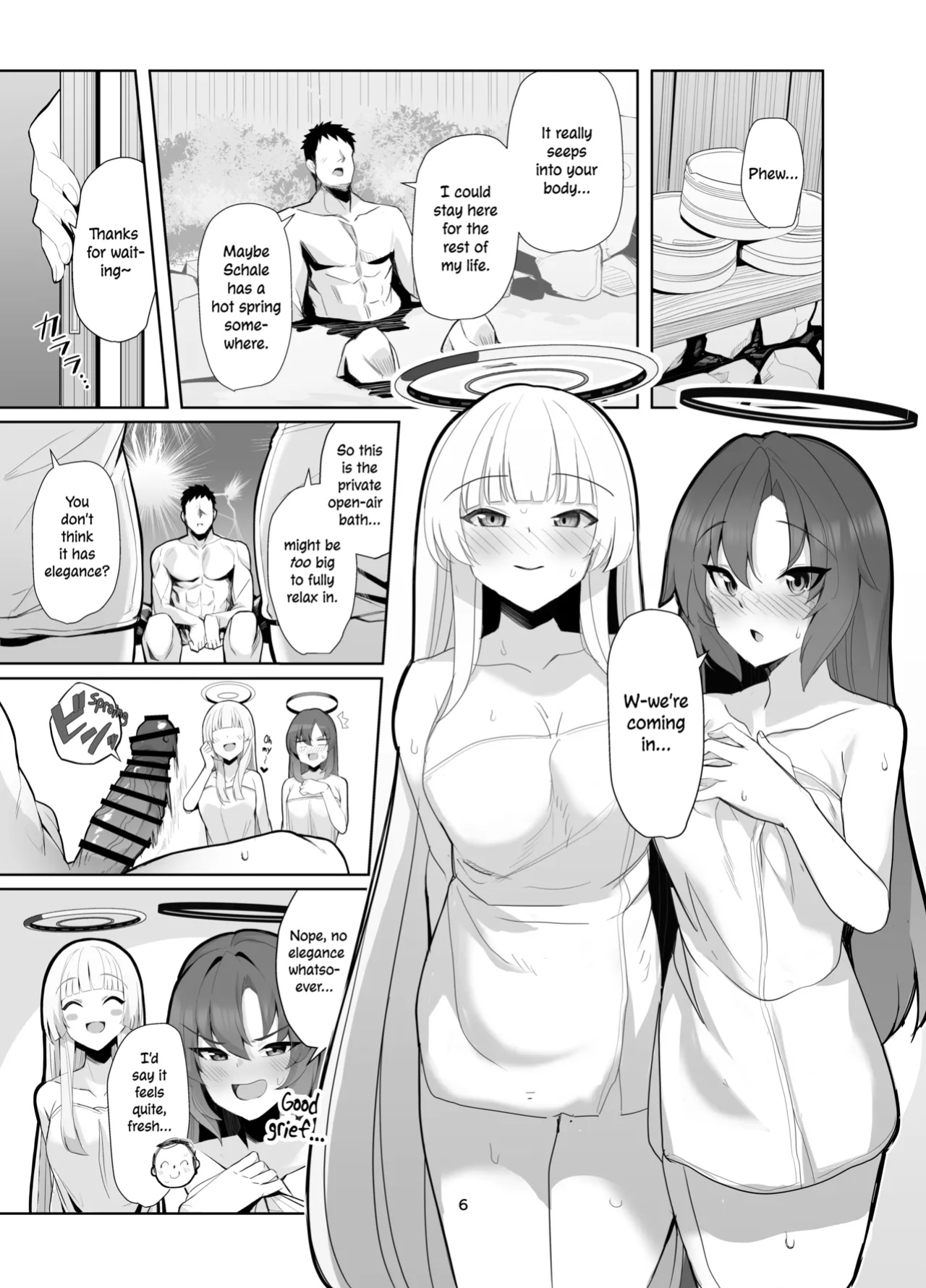 [Momokan (Momonosuke)] Seminar Yukemuri Ianryokou | Steamy Seminar Leisure Trip (Blue Archive) [Nonki]