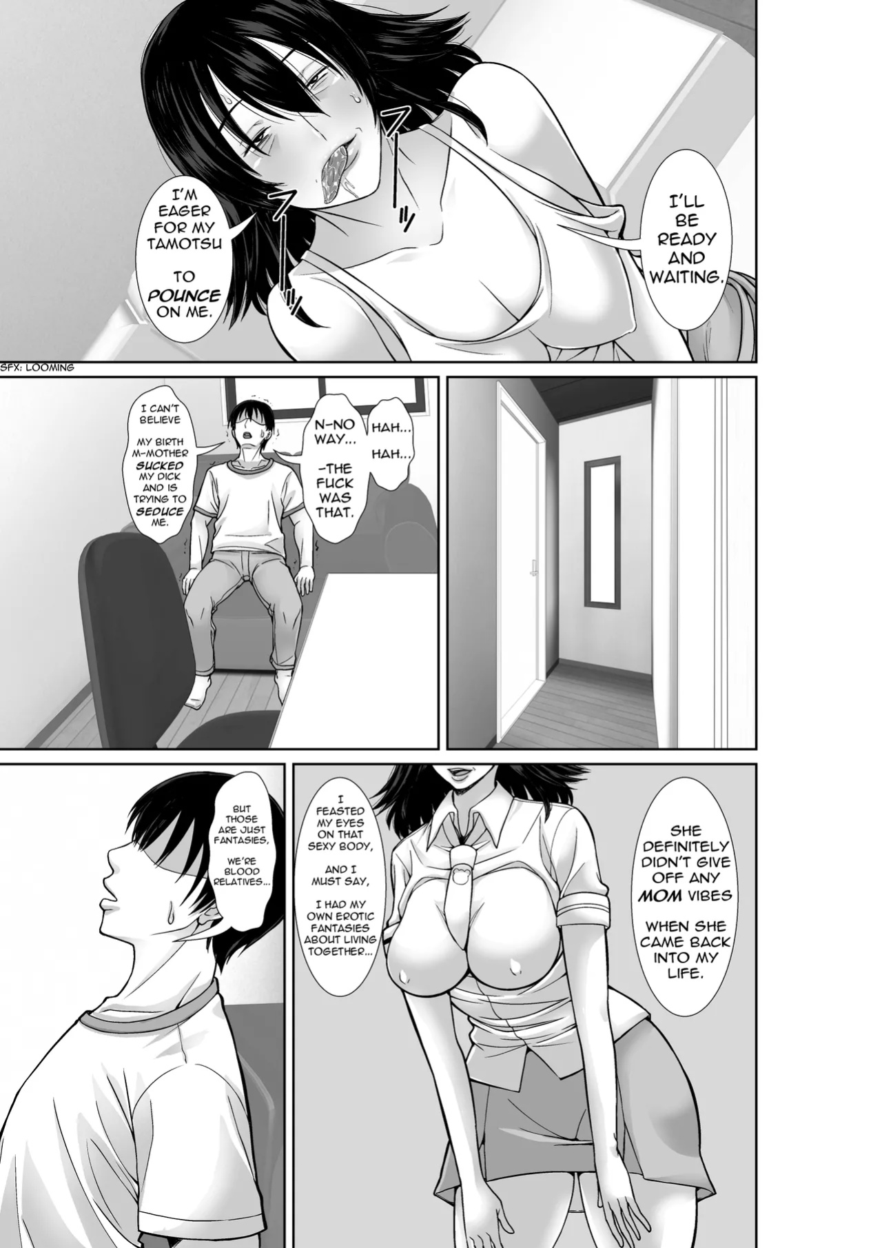 [Hoyoyodou] 20-nen-buri ni Saikai Shita Haha ga Yuuwaku Shite Kuru | Reappearing After Twenty Years, My Mom Seduces Me [incogna777]