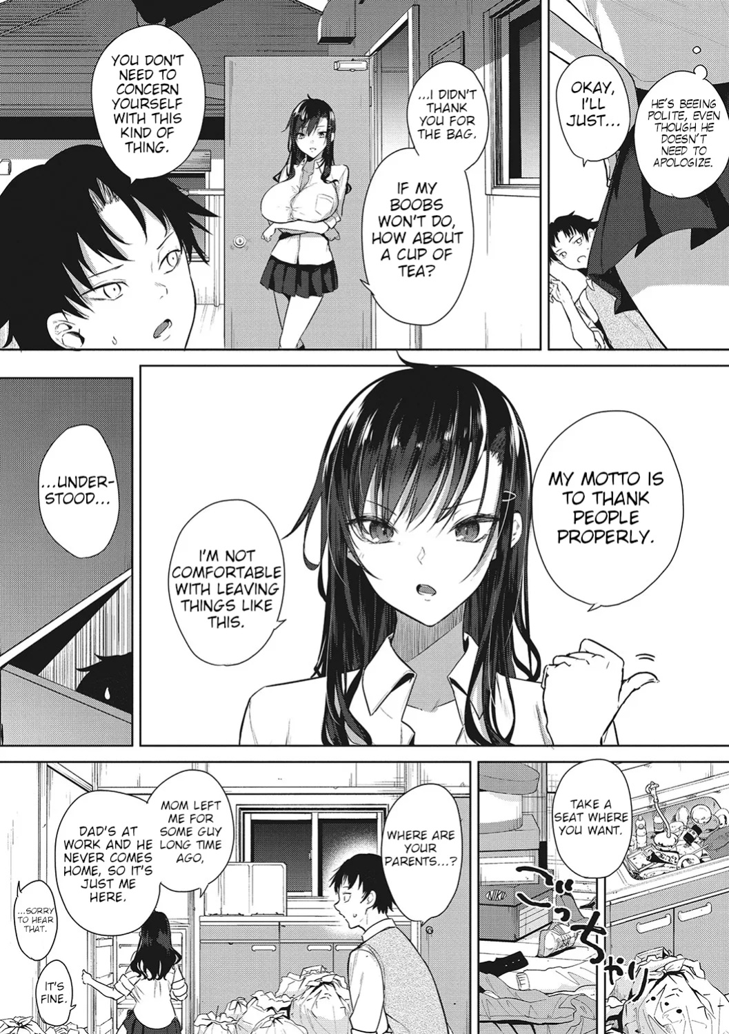 [Kurokawa Otogi] A Girl Who Can Show Gratitude (COMIC HOTMILK 2020-09)