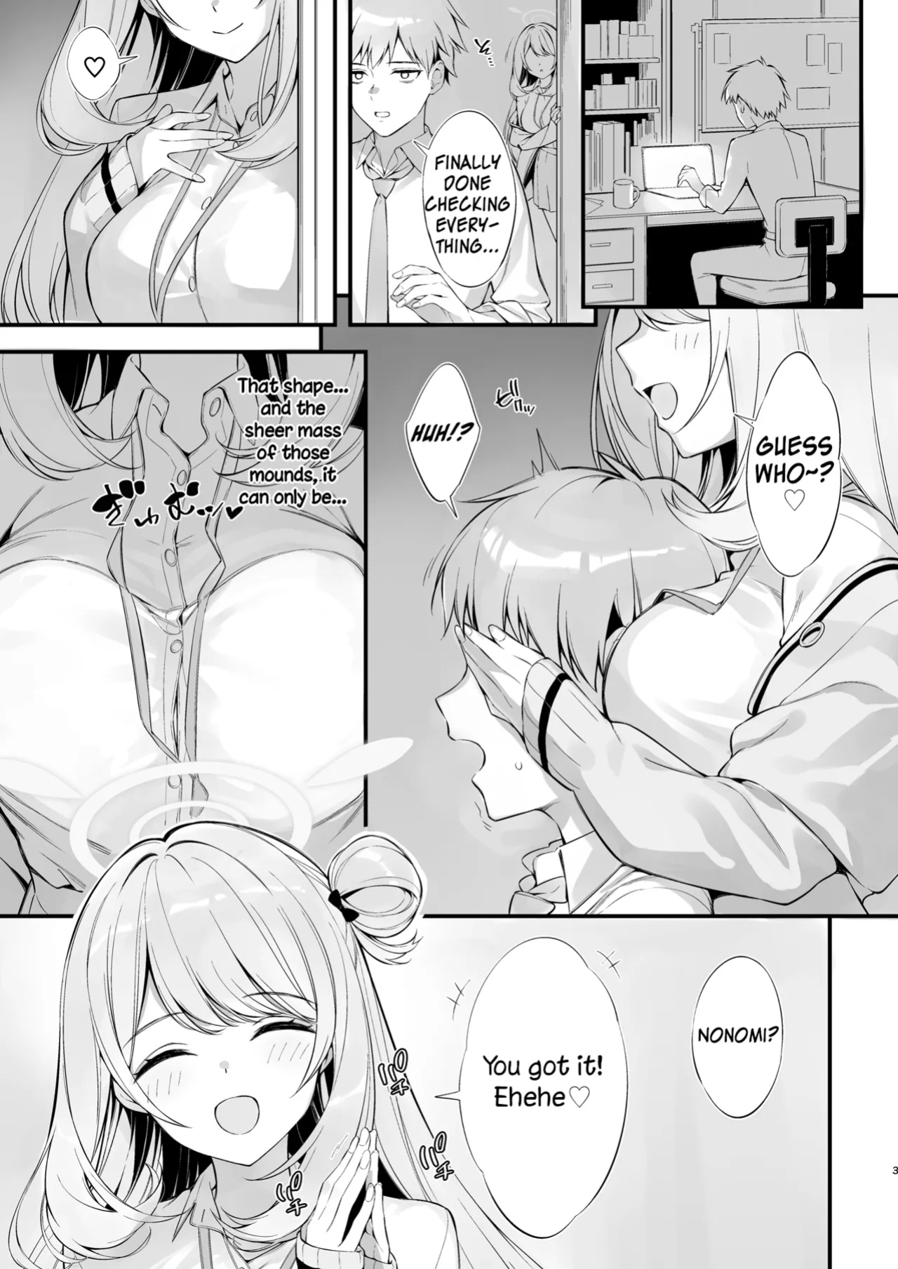 [P:P (Oryou)] Sensei, Nechattan desu ka? Osocchattemo Ii desu ka? - Sensei, are you sleeping? May I assault you? (Blue Archive) [SDF]