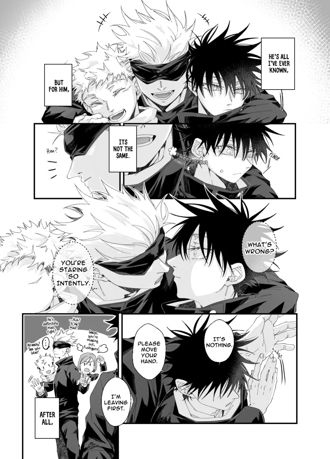 [bozu] He loves me, loves me not? (Jujutsu Kaisen)