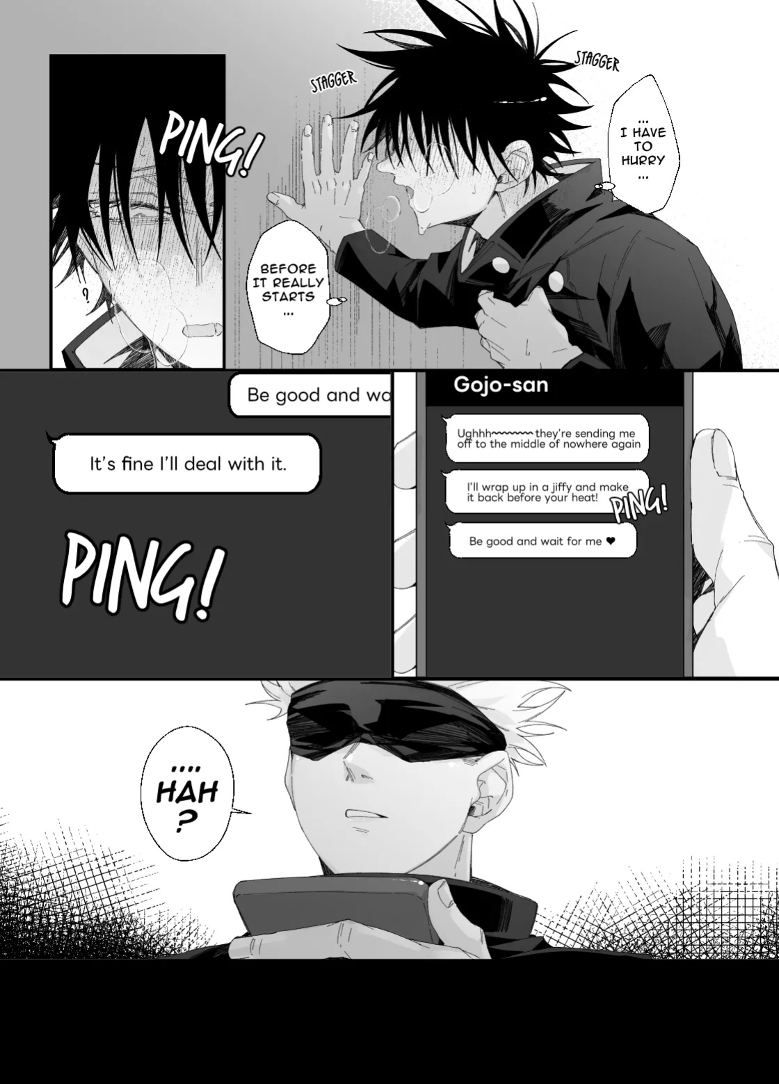 [bozu] He loves me, loves me not? (Jujutsu Kaisen)